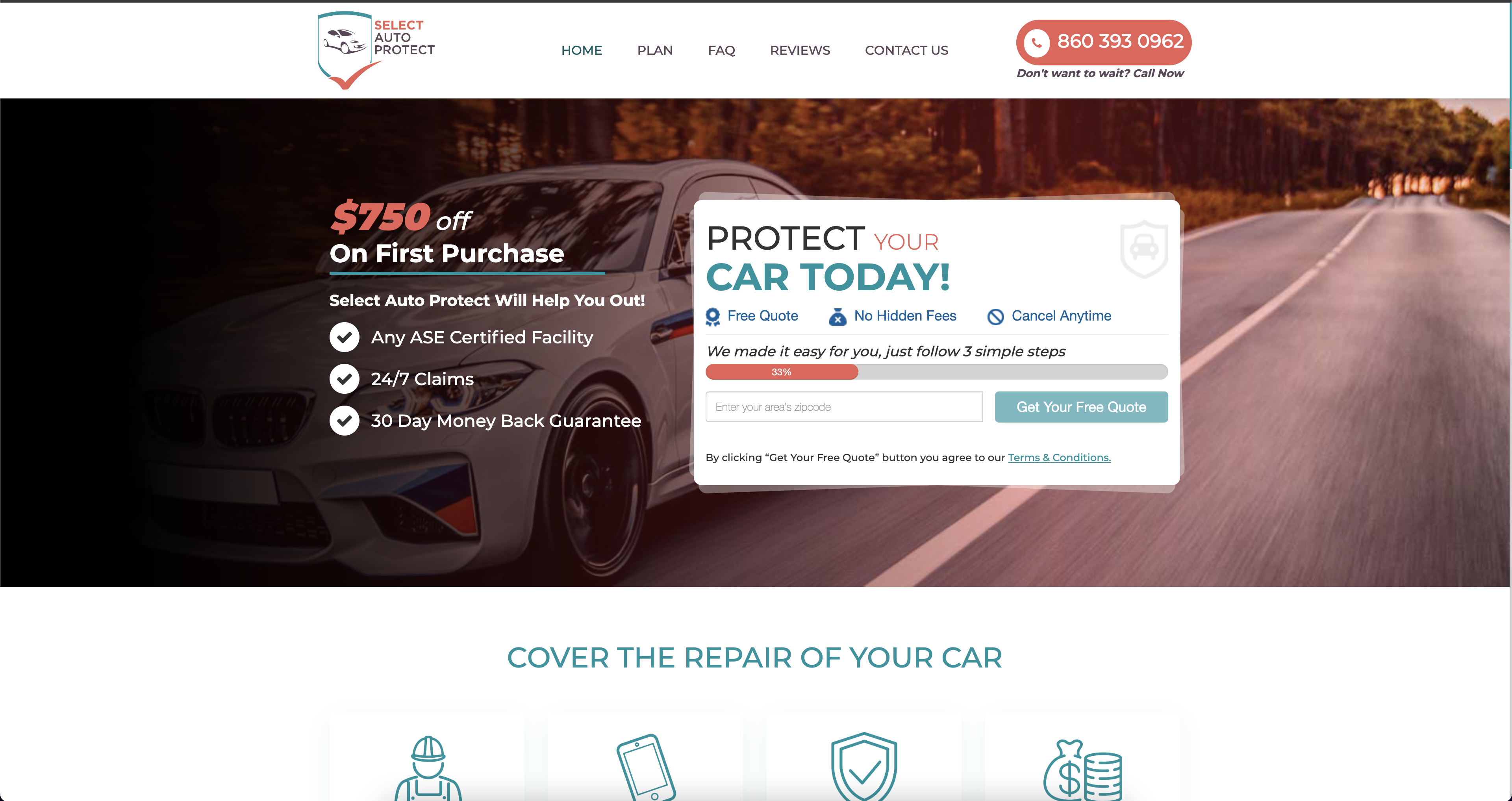Select Auto Protect banner